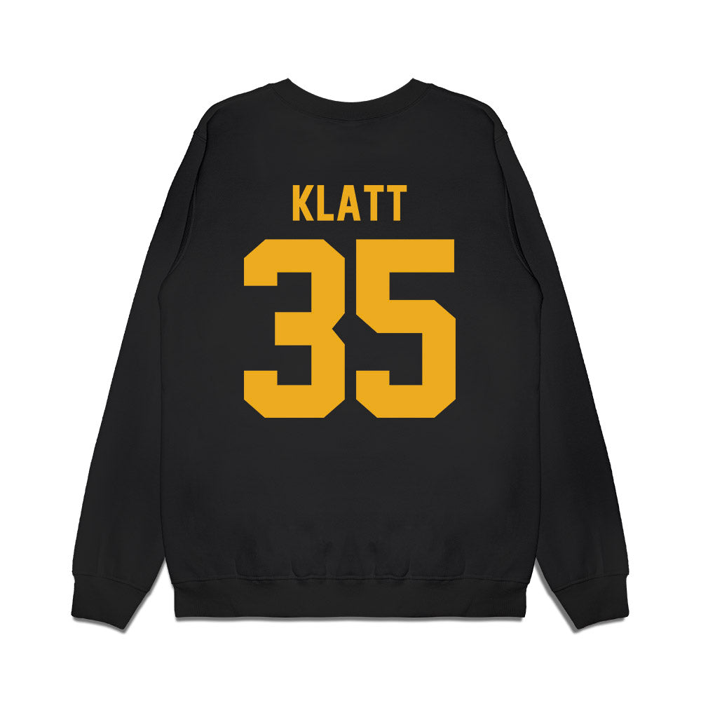 Kent State - NCAA Women's Basketball : Emory Klatt - Vintage Basketball Premium Crewneck Sweatshirt-1