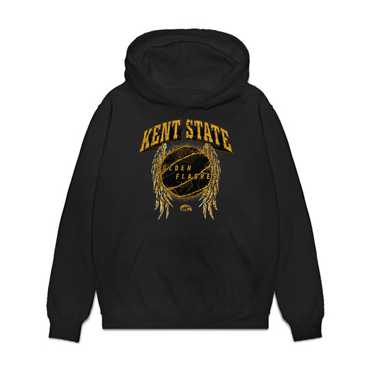 Kent State - NCAA Women's Basketball : DaNia McClain - Vintage Basketball Premium Hooded Sweatshirt-0