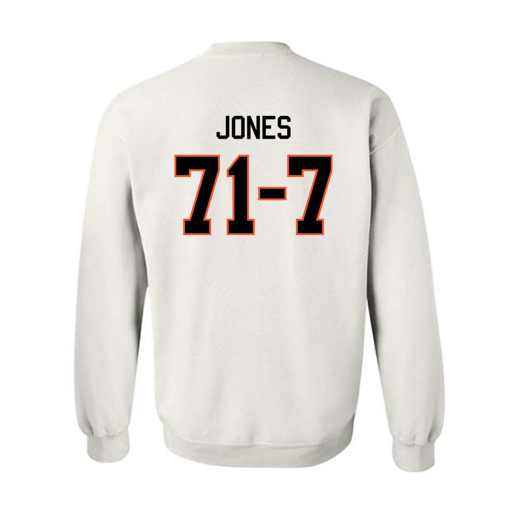 Oklahoma State - NCAA Softball : Jones Sisters Crewneck Sweatshirt-1
