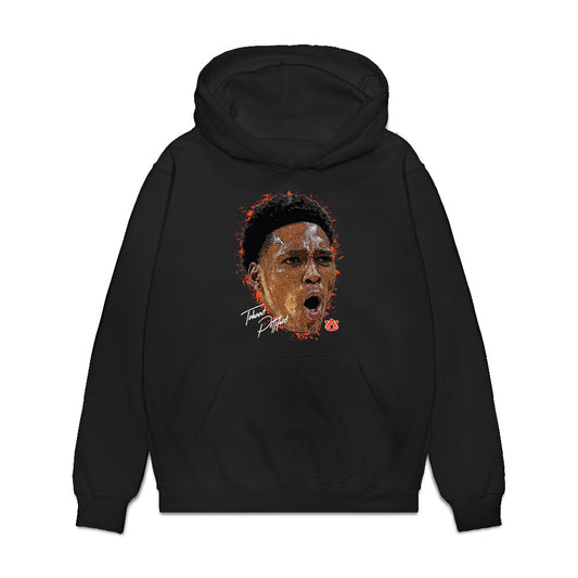 Auburn - NCAA Men's Basketball : Tahaad Pettiford - Gameface Premium Hooded Sweatshirt-0
