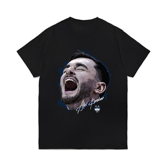 UConn - NCAA Men's Basketball : Alex Karaban - Game Face Comfort Colors T-Shirt-0