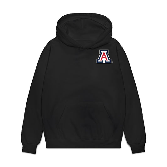 Arizona - NCAA Baseball : Garrett Hicks - Graphic Premium Hooded Sweatshirt-0