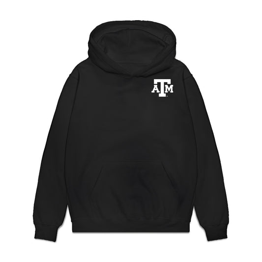 Texas A&M - NCAA Women's Volleyball : - Team Collage Premium Hooded Sweatshirt-0