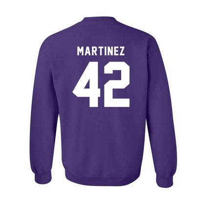 CCNY - NCAA Baseball : Manuel Martinez - Classic Shersey Crewneck Sweatshirt-1