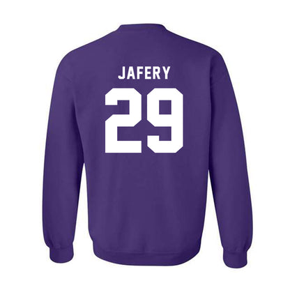CCNY - NCAA Baseball : Amaan Jafery - Classic Shersey Crewneck Sweatshirt-1