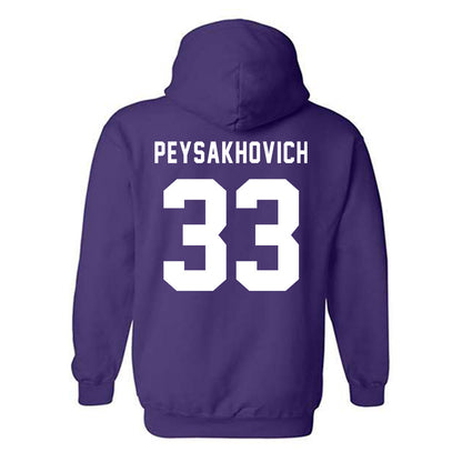  - NCAA Men's Basketball : Zachary Peysakhovich - Classic Shersey Hooded Sweatshirt-1