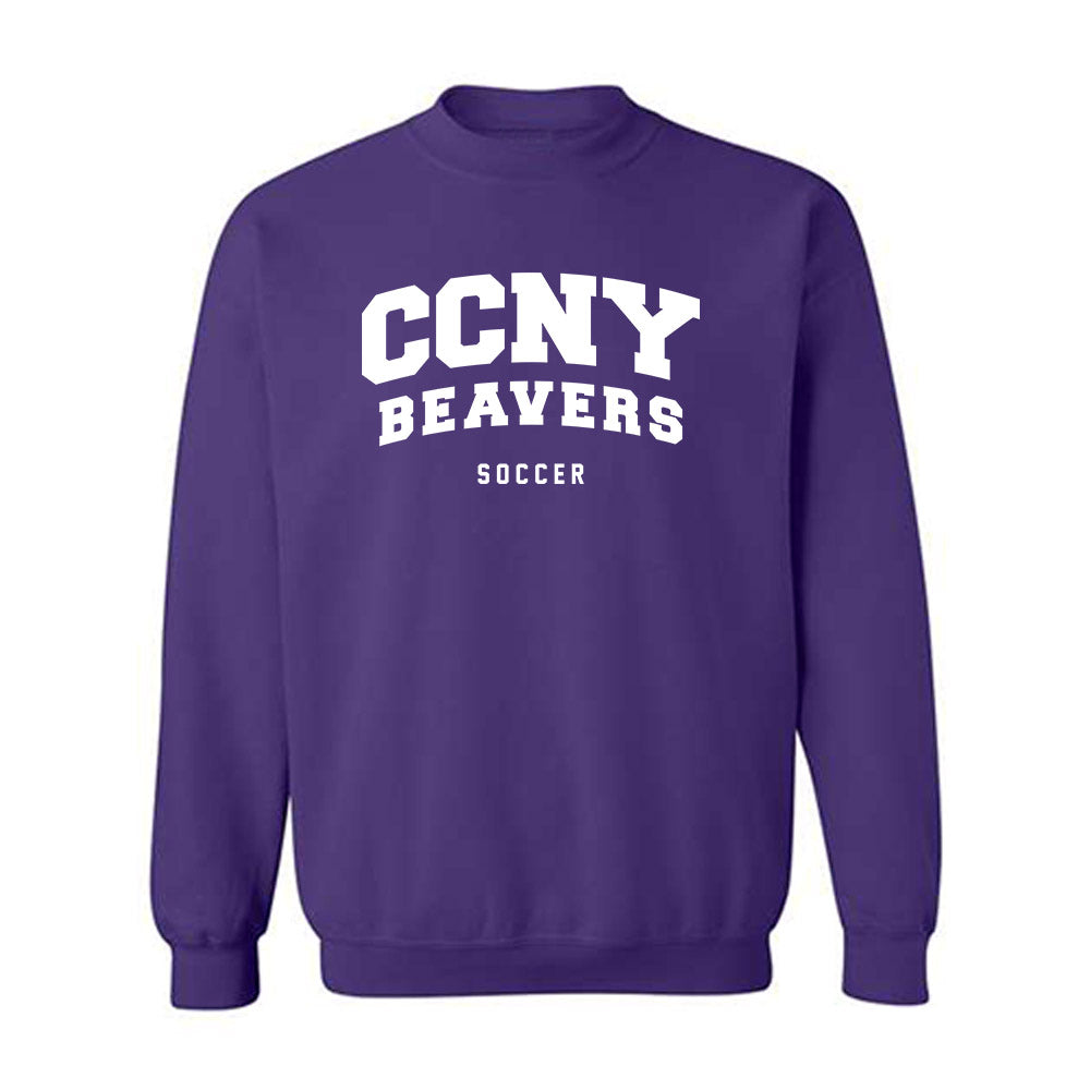 CCNY - NCAA Men's Soccer : Milton Pingarron - Classic Shersey Crewneck Sweatshirt-0