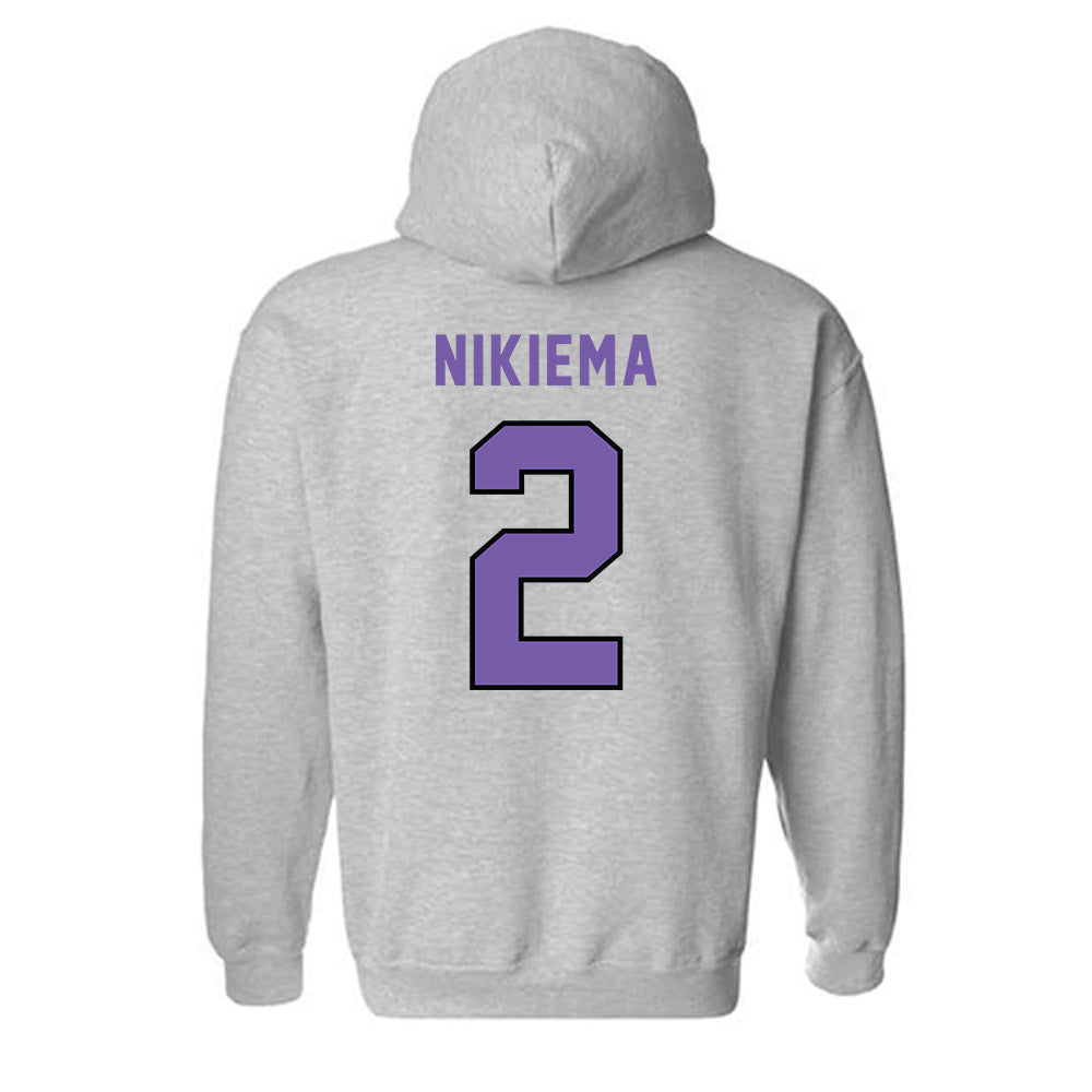 CCNY - NCAA Men's Basketball : Yassin Nikiema - Classic Shersey Hooded Sweatshirt-1