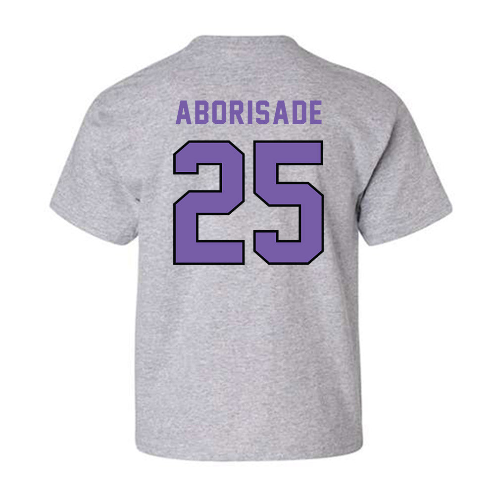  - NCAA Men's Basketball : Olabanjo Aborisade - Classic Shersey Youth T-Shirt-0