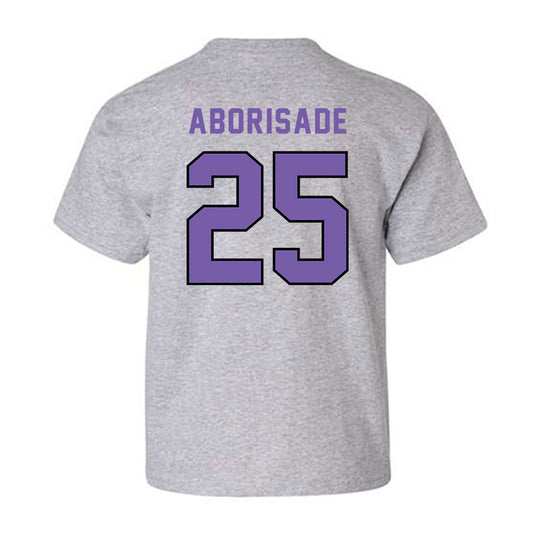  - NCAA Men's Basketball : Olabanjo Aborisade - Classic Shersey Youth T-Shirt-0
