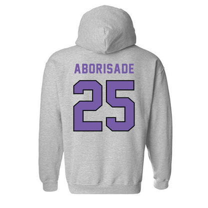  - NCAA Men's Basketball : Olabanjo Aborisade - Classic Shersey Hooded Sweatshirt-1