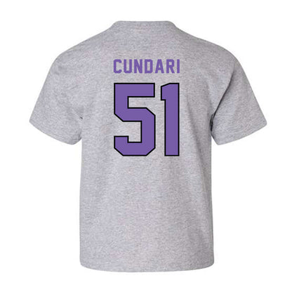 CCNY - NCAA Baseball : Frank Cundari - Classic Shersey Youth T-Shirt-1