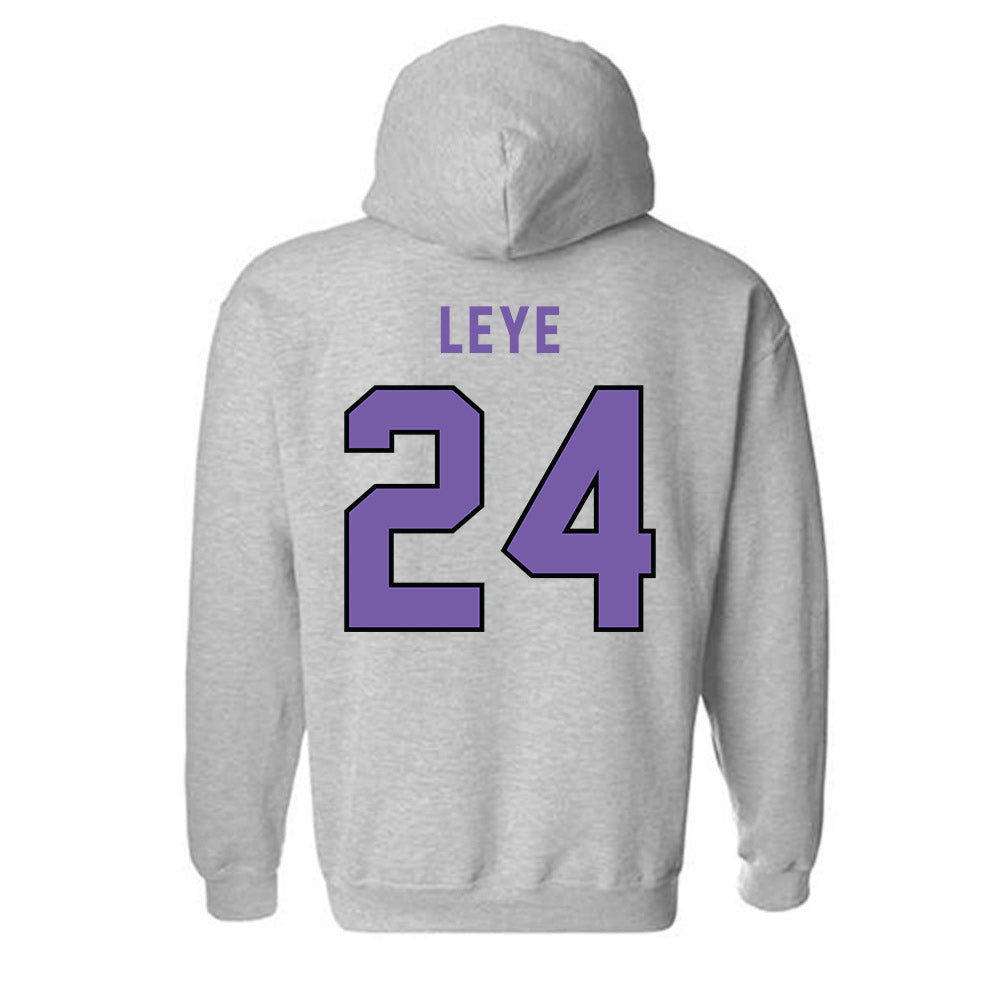  - NCAA Men's Basketball : David Leye - Classic Shersey Hooded Sweatshirt-1
