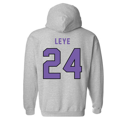  - NCAA Men's Basketball : David Leye - Classic Shersey Hooded Sweatshirt-1