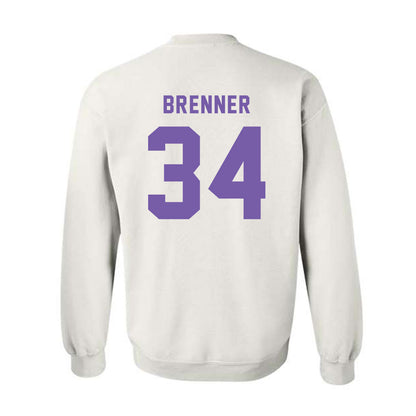 CCNY - NCAA Baseball : Jake Brenner - Classic Shersey Crewneck Sweatshirt-1