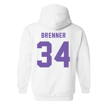 CCNY - NCAA Baseball : Jake Brenner - Classic Shersey Hooded Sweatshirt-1