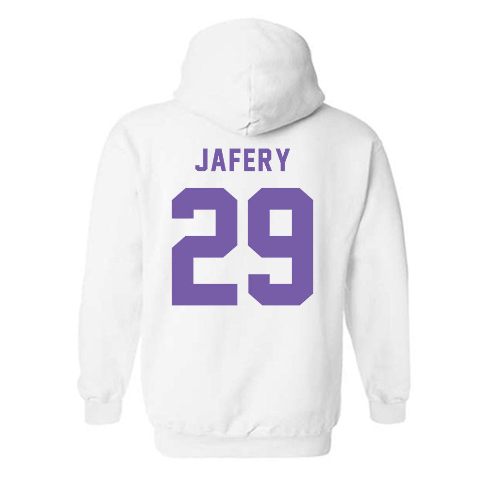 CCNY - NCAA Baseball : Amaan Jafery - Classic Shersey Hooded Sweatshirt-1