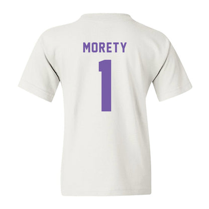  - NCAA Men's Basketball : Justin Morety - Classic Shersey Youth T-Shirt-1