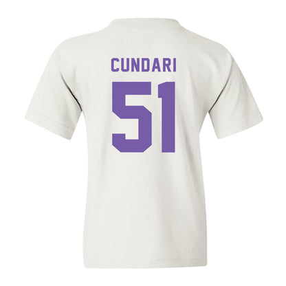 CCNY - NCAA Baseball : Frank Cundari - Classic Shersey Youth T-Shirt-1