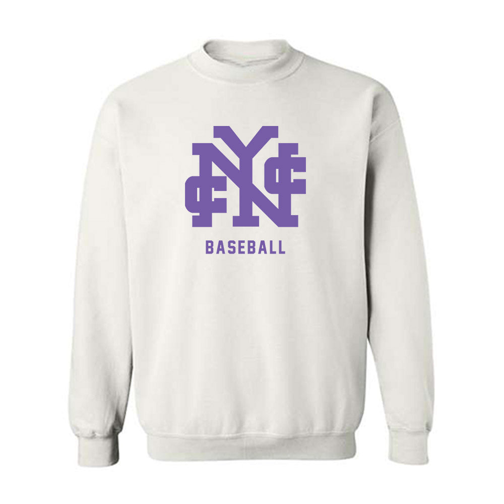 CCNY - NCAA Baseball : Eric Marmolejos - Classic Shersey Crewneck Sweatshirt-0