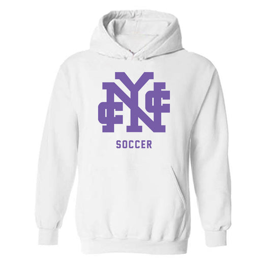 CCNY - NCAA Men's Soccer : Josue Lema - Classic Shersey Hooded Sweatshirt-0