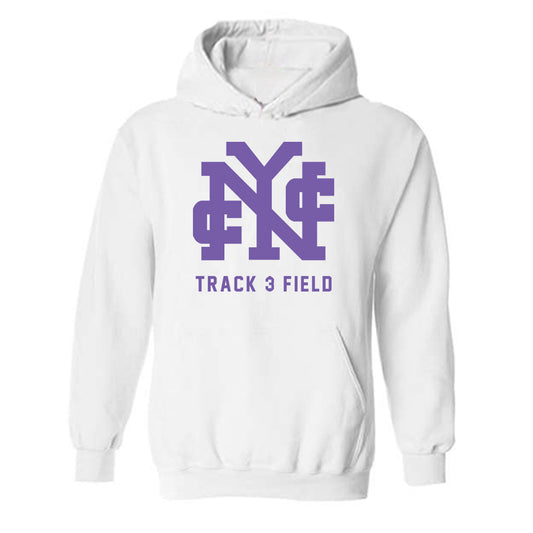 CCNY - NCAA Men's Track & Field : Tyler Gaston - Classic Shersey Hooded Sweatshirt-0