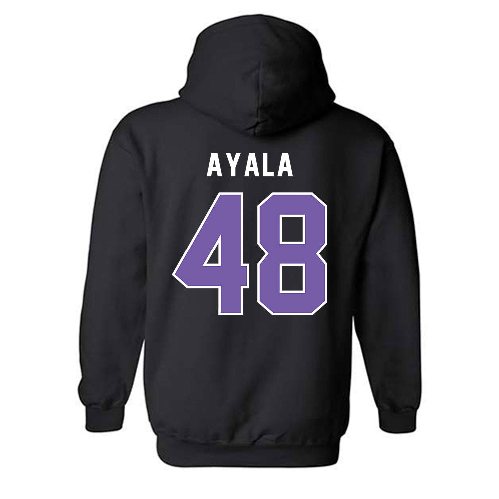 CCNY - NCAA Baseball : Shawn Ayala - Classic Shersey Hooded Sweatshirt-1