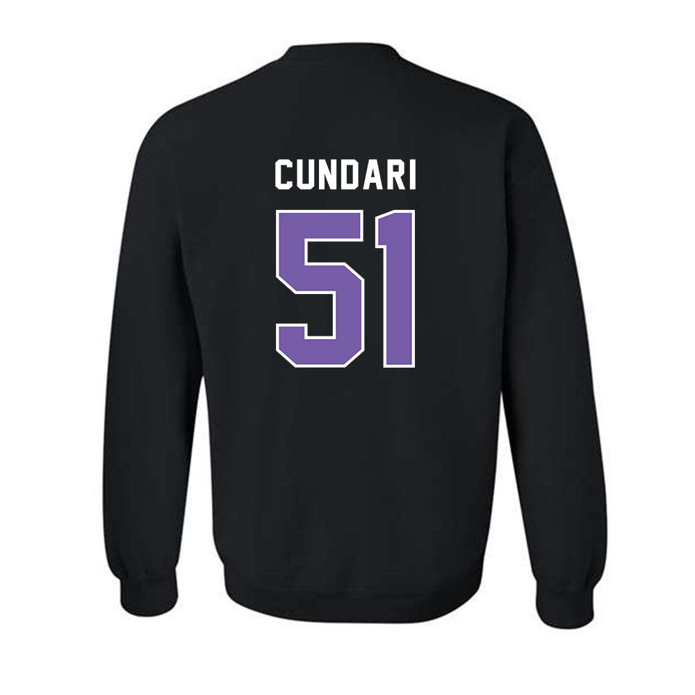 CCNY - NCAA Baseball : Frank Cundari - Classic Shersey Crewneck Sweatshirt-1