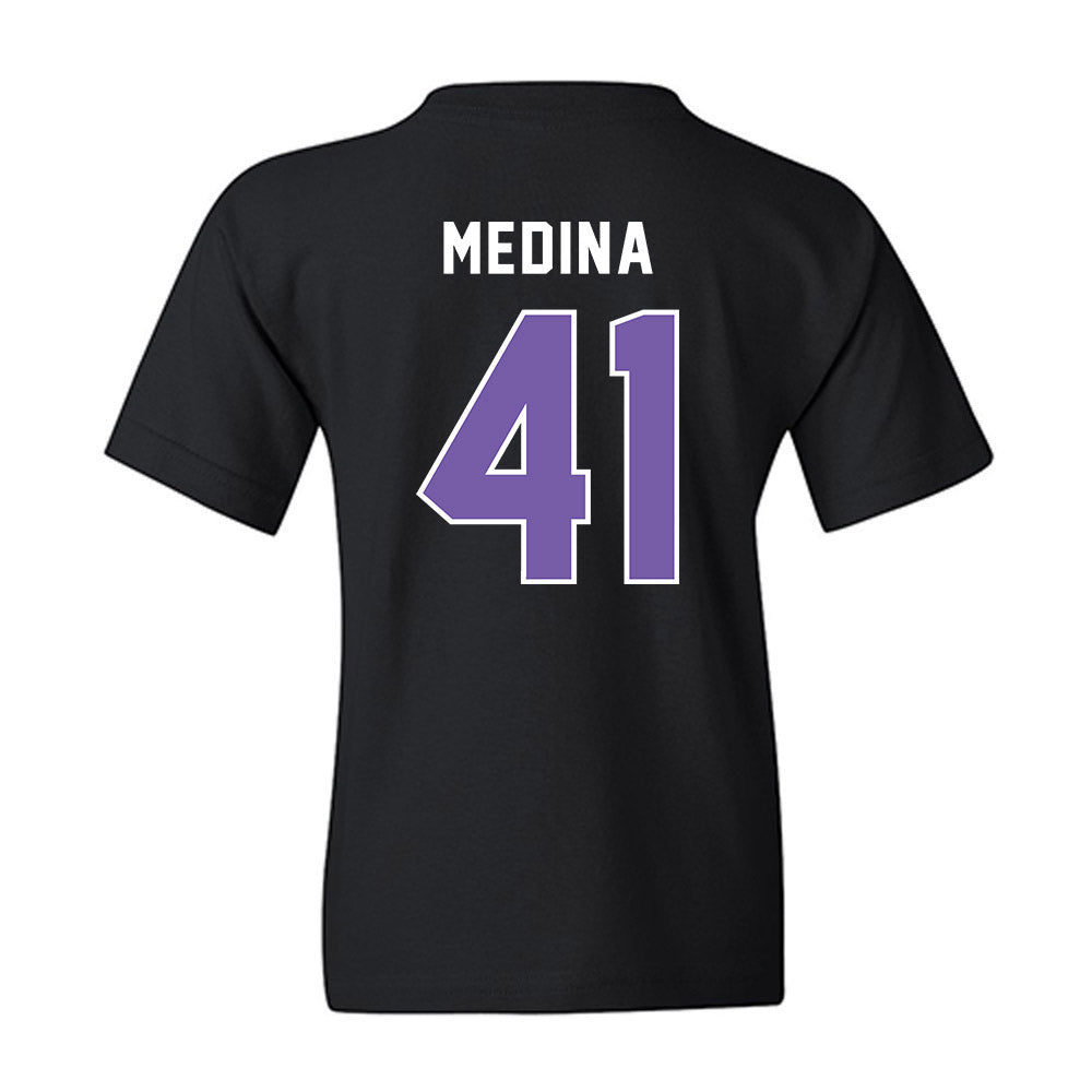 CCNY - NCAA Baseball : Justin Medina - Classic Shersey Youth T-Shirt-1
