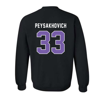 CCNY - NCAA Men's Basketball : Zachary Peysakhovich - Classic Shersey Crewneck Sweatshirt-1