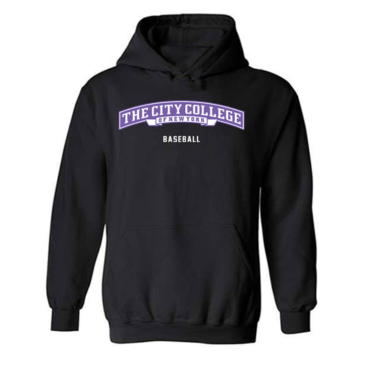 CCNY - NCAA Baseball : Shawn Ayala - Classic Shersey Hooded Sweatshirt-0