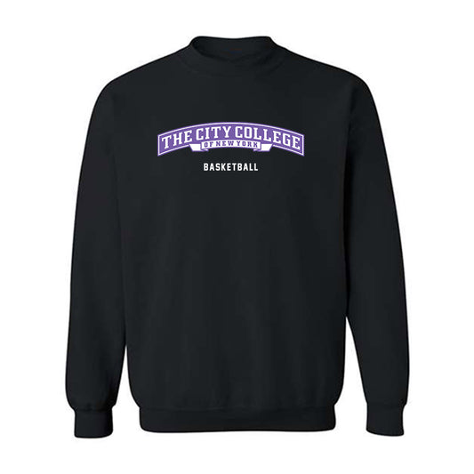 CCNY - NCAA Men's Basketball : Olabanjo Aborisade - Classic Shersey Crewneck Sweatshirt-0