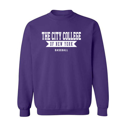 CCNY - NCAA Baseball : Gabriel Gomez - Classic Shersey Crewneck Sweatshirt-0