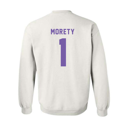 - NCAA Men's Basketball : Justin Morety - Classic Shersey Crewneck Sweatshirt-1