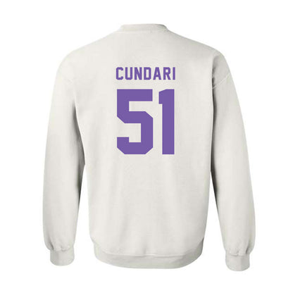 CCNY - NCAA Baseball : Frank Cundari - Classic Shersey Crewneck Sweatshirt-1