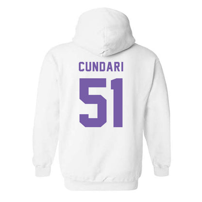 CCNY - NCAA Baseball : Frank Cundari - Classic Shersey Hooded Sweatshirt-1