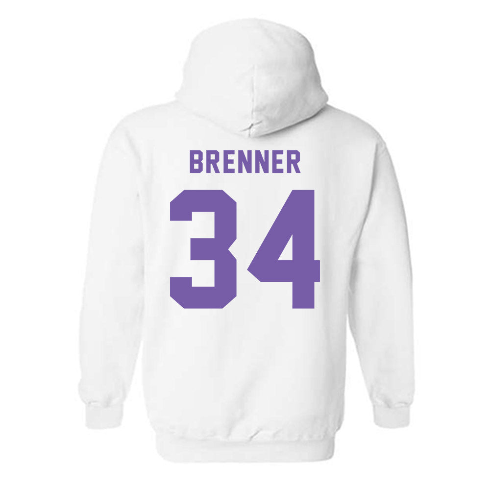 CCNY - NCAA Baseball : Jake Brenner - Classic Shersey Hooded Sweatshirt-1