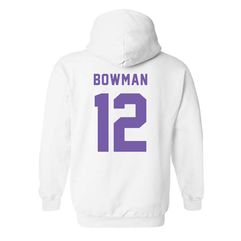  - NCAA Men's Basketball : Michael Bowman - Classic Shersey Hooded Sweatshirt-1