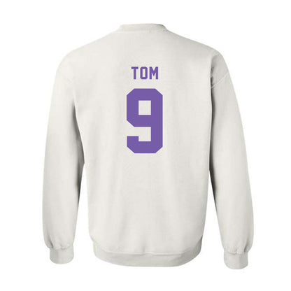 CCNY - NCAA Women's Volleyball : Nila Tom - Classic Shersey Crewneck Sweatshirt-1