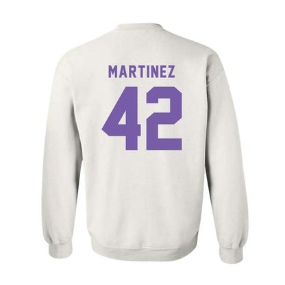 CCNY - NCAA Baseball : Manuel Martinez - Classic Shersey Crewneck Sweatshirt-1