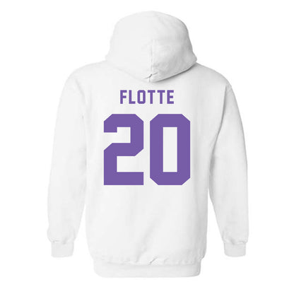 CCNY - NCAA Baseball : Jonathan Flotte - Classic Shersey Hooded Sweatshirt-1