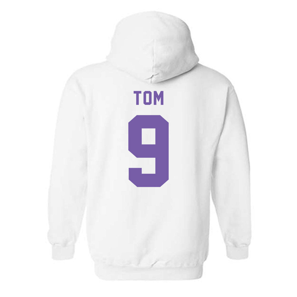 CCNY - NCAA Women's Volleyball : Nila Tom - Classic Shersey Hooded Sweatshirt-1