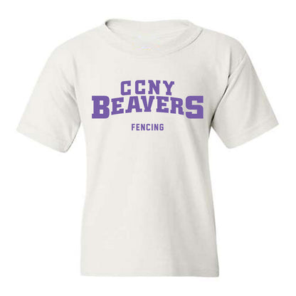 CCNY - NCAA Women's Fencing : Daniel Troubetzkoy - Classic Shersey Youth T-Shirt-0