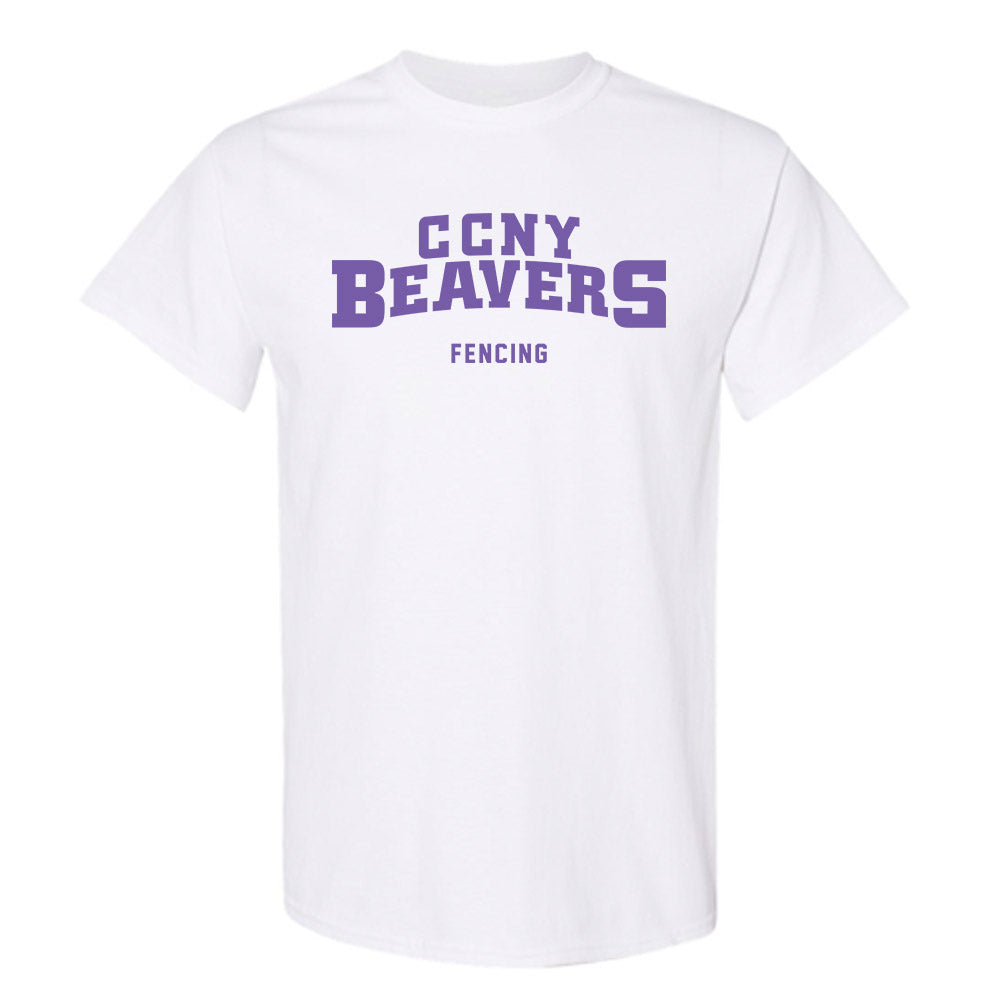 CCNY - NCAA Women's Fencing : Daniel Troubetzkoy - Classic Shersey T-Shirt-0