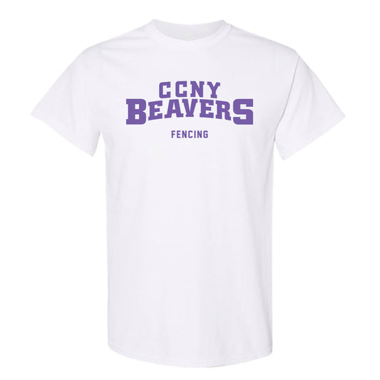 CCNY - NCAA Women's Fencing : Daniel Troubetzkoy - Classic Shersey T-Shirt-0