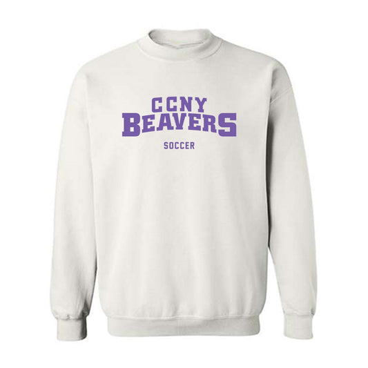 CCNY - NCAA Women's Soccer : Vania Bawla - Classic Shersey Crewneck Sweatshirt-0