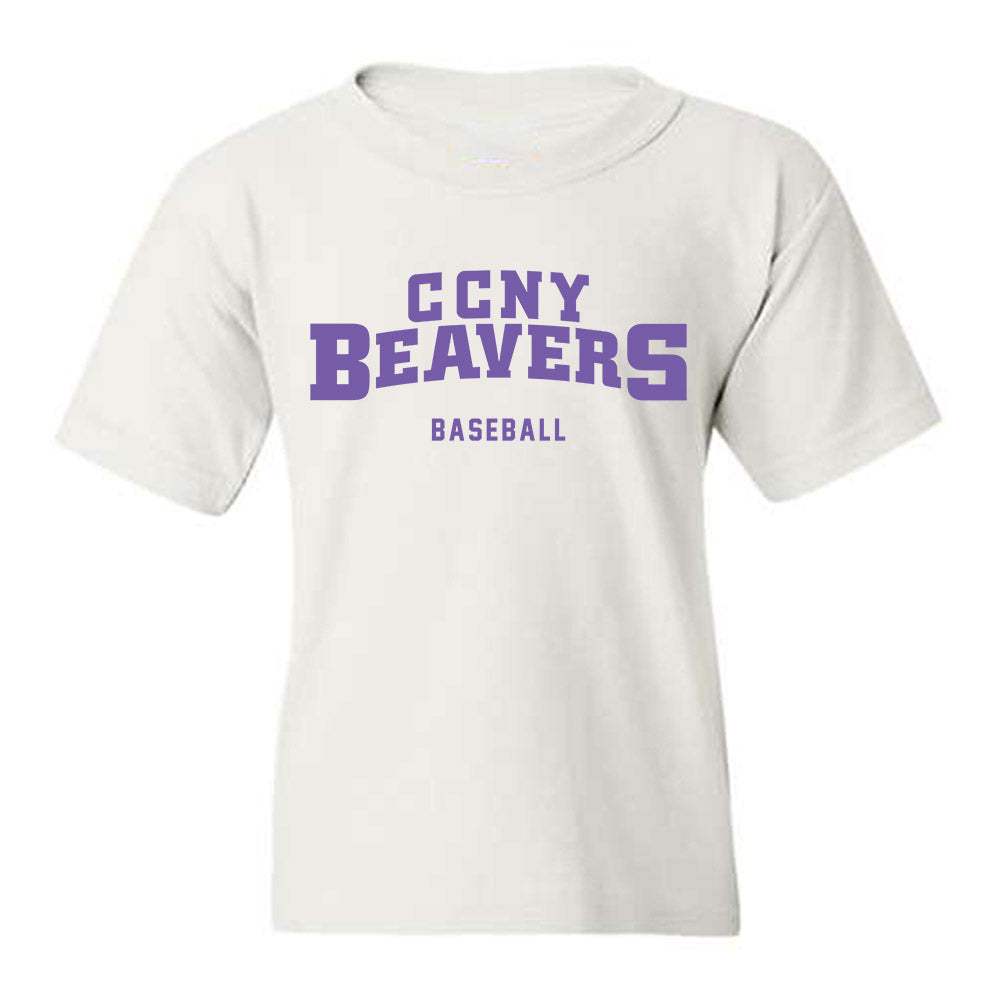 CCNY - NCAA Baseball : Justin Medina - Classic Shersey Youth T-Shirt-0