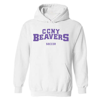 CCNY - NCAA Men's Soccer : Aliou Ndiaye - Classic Shersey Hooded Sweatshirt-0