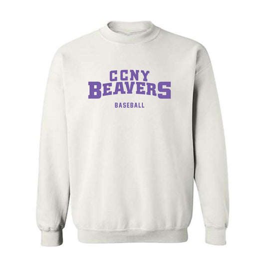 CCNY - NCAA Baseball : Gabriel Gomez - Classic Shersey Crewneck Sweatshirt-0