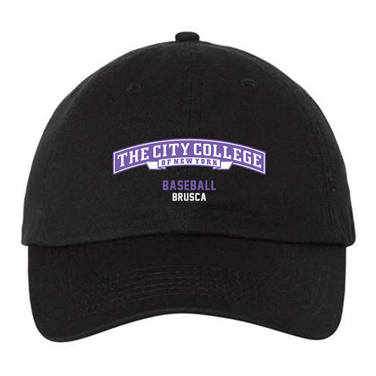 CCNY - NCAA Baseball : Max Brusca - Dad Hat-0